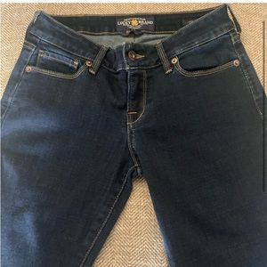 EUC Lucky Brand Straight Leg Jeans Size 0.